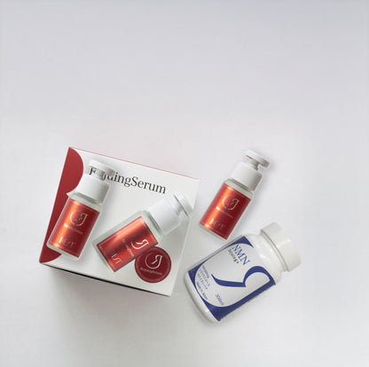 Rejuingセラム（３本セット）をご購入でRejuingプラス（NMNサプリ)19800円１本プレゼント